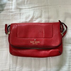 Kate spade red purse